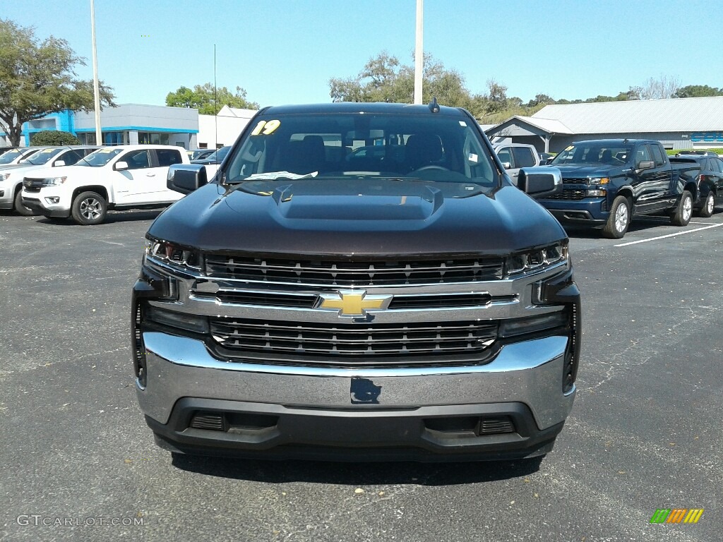 2019 Silverado 1500 LT Double Cab - Havana Brown Metallic / Jet Black photo #8
