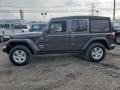 2019 Granite Crystal Metallic Jeep Wrangler Unlimited Sport 4x4  photo #3