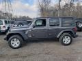 2019 Granite Crystal Metallic Jeep Wrangler Unlimited Sport 4x4  photo #3