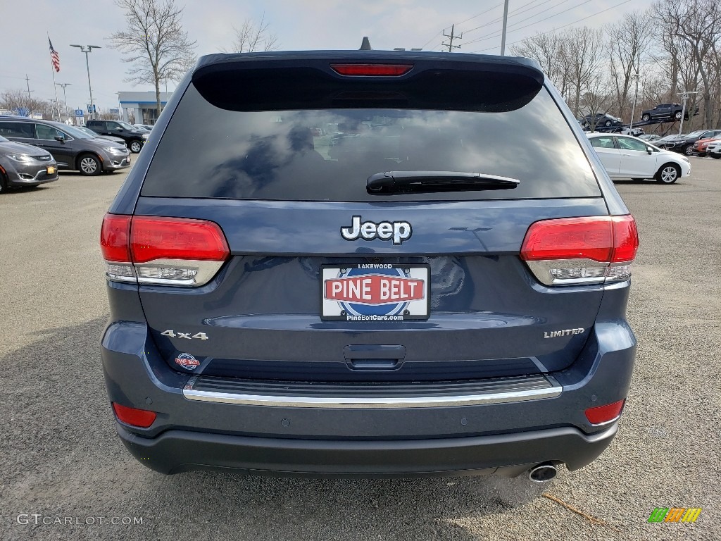 2019 Grand Cherokee Limited 4x4 - Slate Blue Pearl / Black photo #5