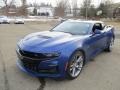 Riverside Blue Metallic 2019 Chevrolet Camaro SS Coupe Exterior