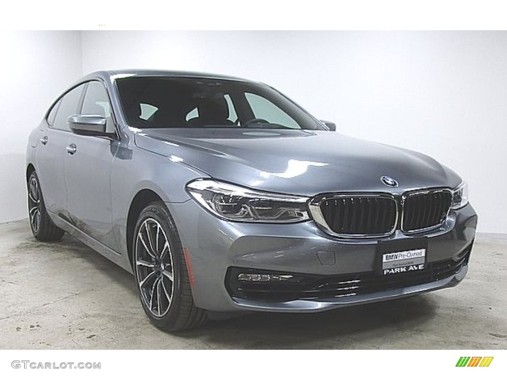 2018 6 Series 640i xDrive Gran Turismo - Bluestone Metallic / Black photo #4