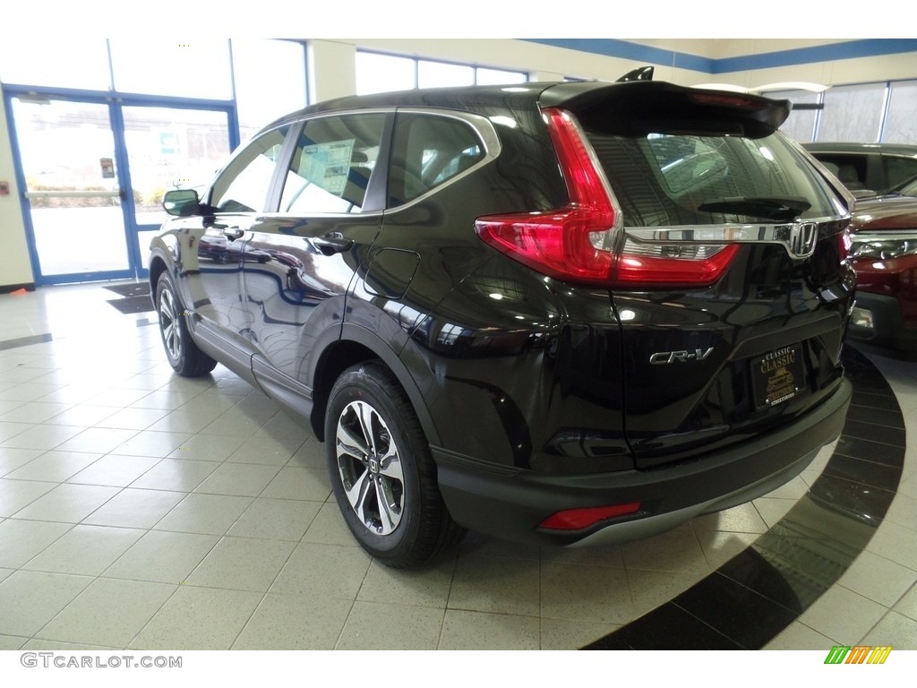 2019 CR-V LX AWD - Crystal Black Pearl / Black photo #2