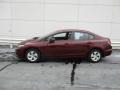 Crimson Pearl - Civic LX Sedan Photo No. 2