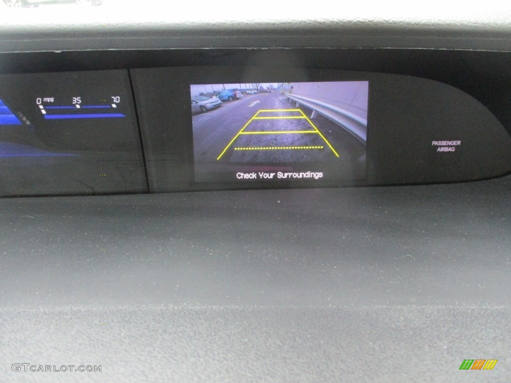 2015 Civic LX Sedan - Crimson Pearl / Beige photo #16