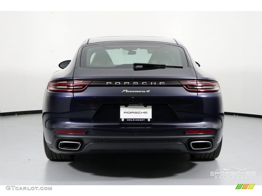 2018 Panamera 4 E-Hybrid - Night Blue Metallic / Black/Luxor Beige photo #6