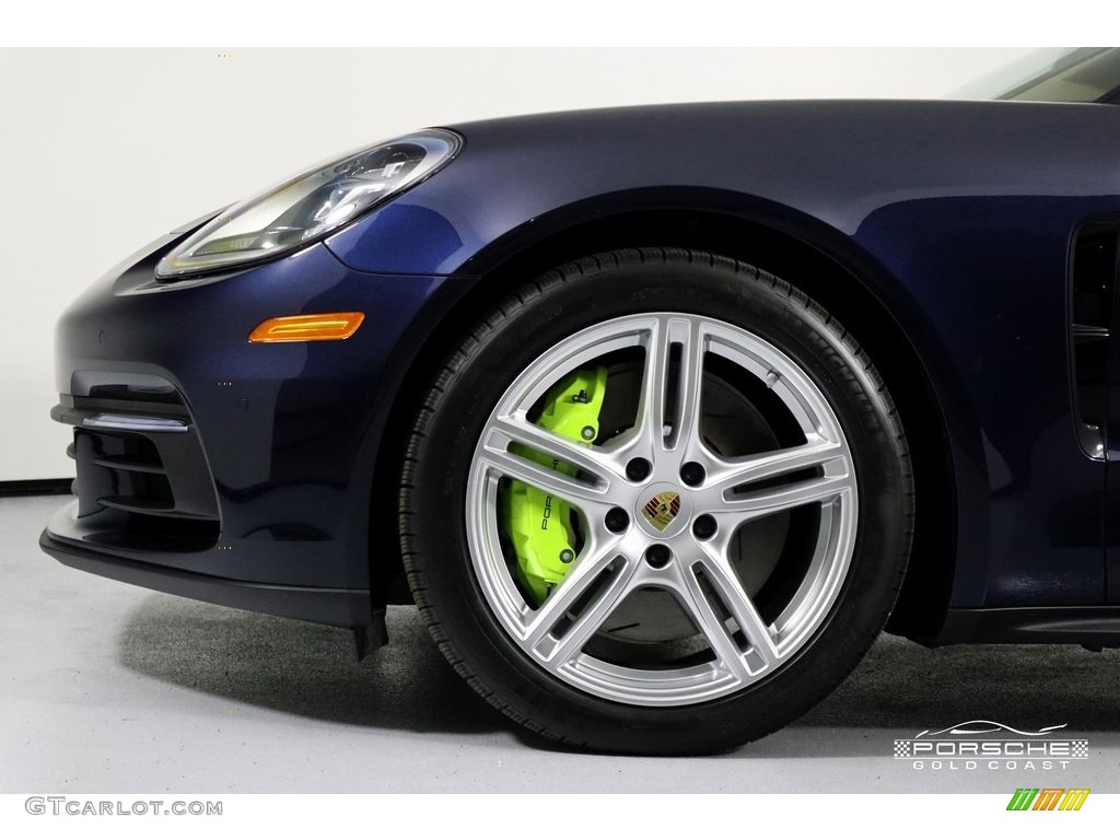 2018 Panamera 4 E-Hybrid - Night Blue Metallic / Black/Luxor Beige photo #11
