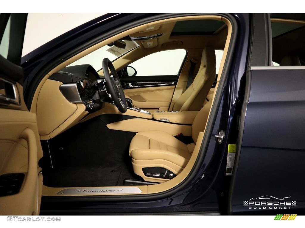 2018 Panamera 4 E-Hybrid - Night Blue Metallic / Black/Luxor Beige photo #13