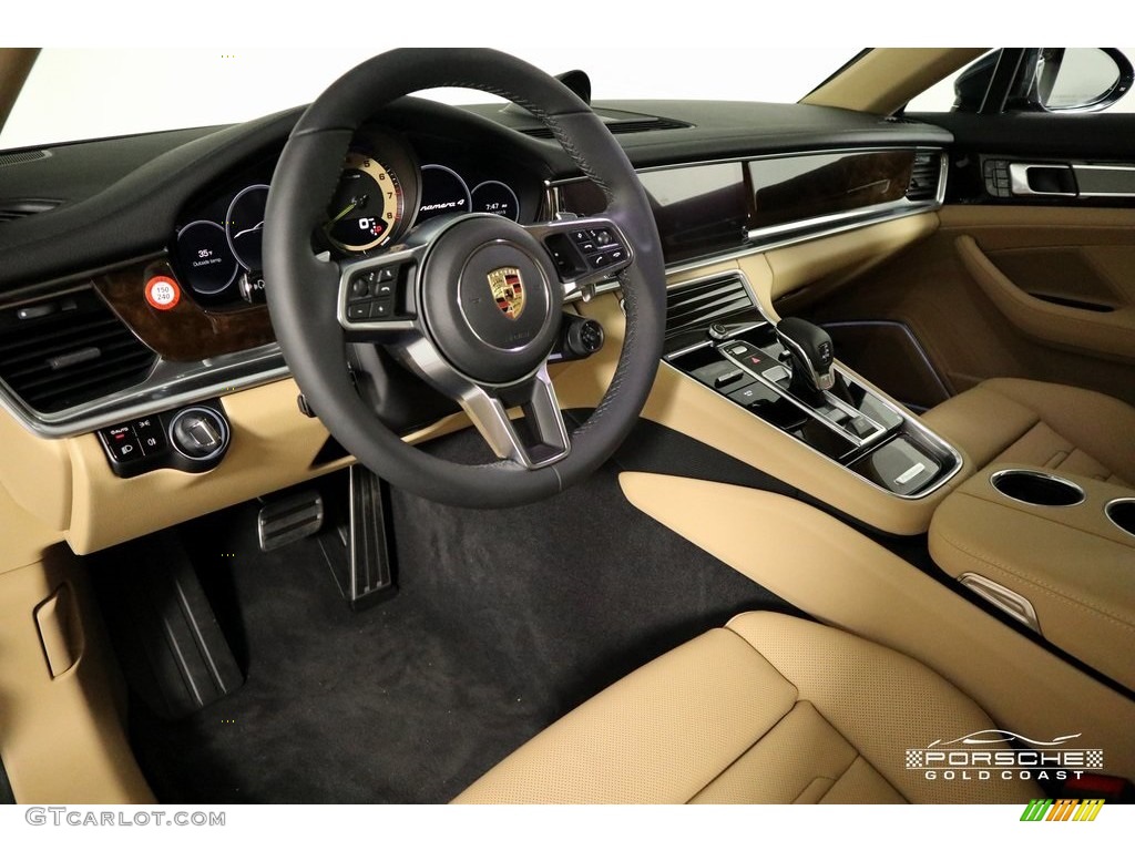 2018 Panamera 4 E-Hybrid - Night Blue Metallic / Black/Luxor Beige photo #14