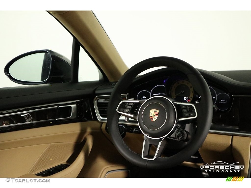2018 Panamera 4 E-Hybrid - Night Blue Metallic / Black/Luxor Beige photo #15