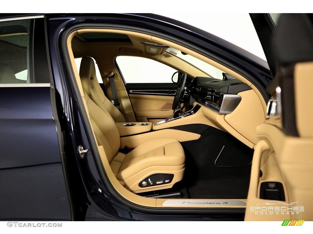 2018 Panamera 4 E-Hybrid - Night Blue Metallic / Black/Luxor Beige photo #23