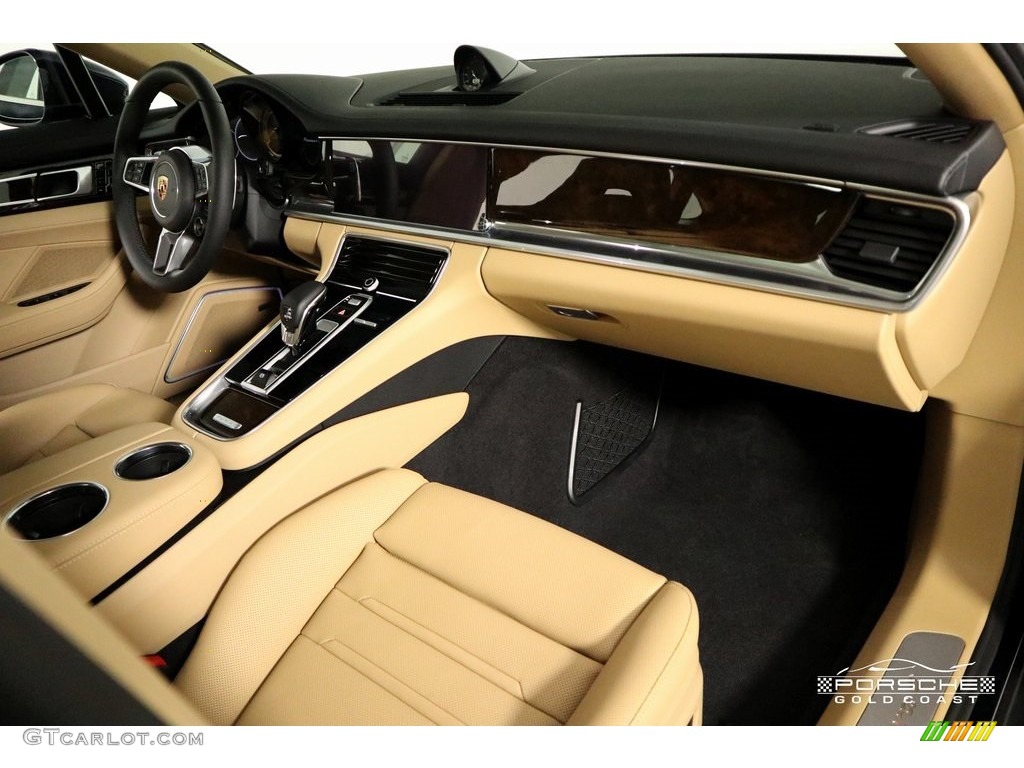 2018 Panamera 4 E-Hybrid - Night Blue Metallic / Black/Luxor Beige photo #24