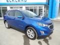 2019 Kinetic Blue Metallic Chevrolet Equinox LT AWD  photo #3