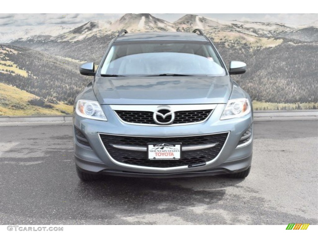 2011 CX-9 Touring AWD - Dolphin Gray Mica / Sand photo #4