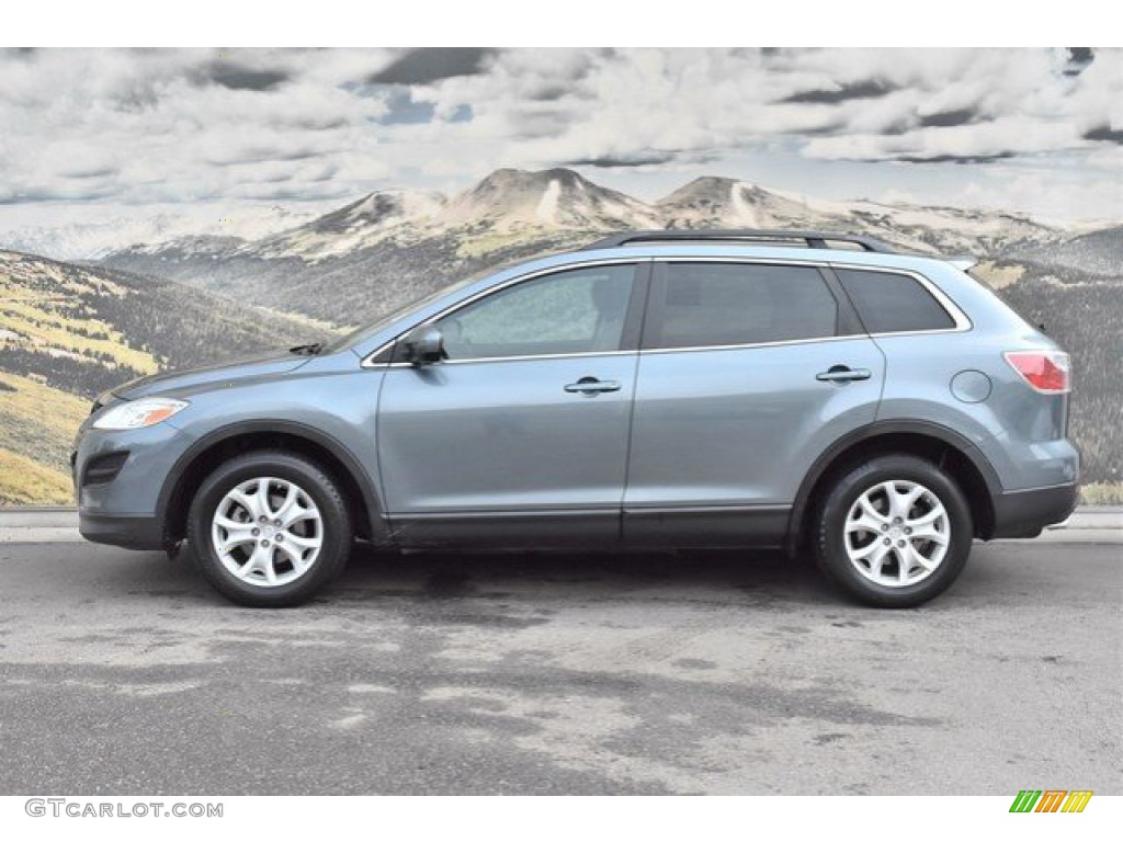 2011 CX-9 Touring AWD - Dolphin Gray Mica / Sand photo #6