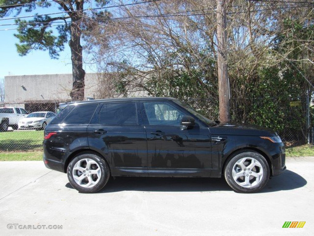 2019 Range Rover Sport HSE - Santorini Black Metallic / Ebony/Ebony photo #6