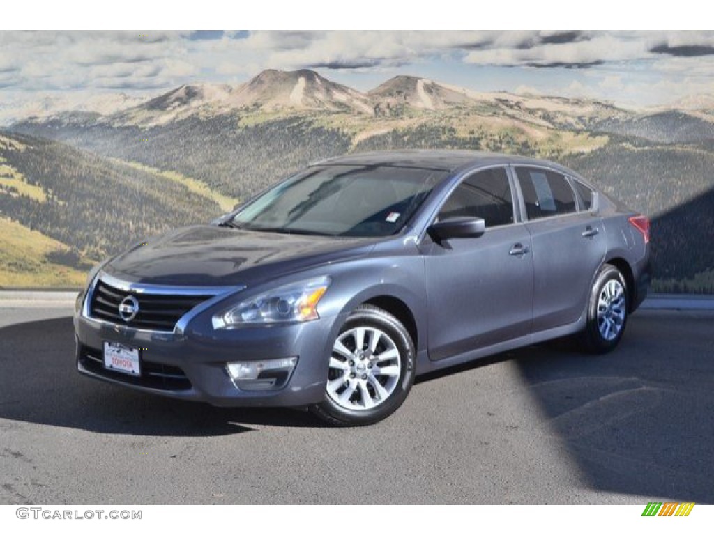 2013 Altima 2.5 S - Metallic Slate / Charcoal photo #5
