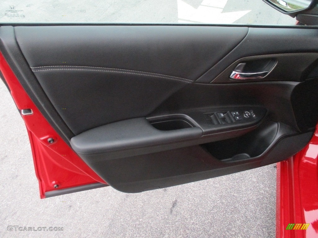 2016 Accord Sport Sedan - San Marino Red / Black photo #10