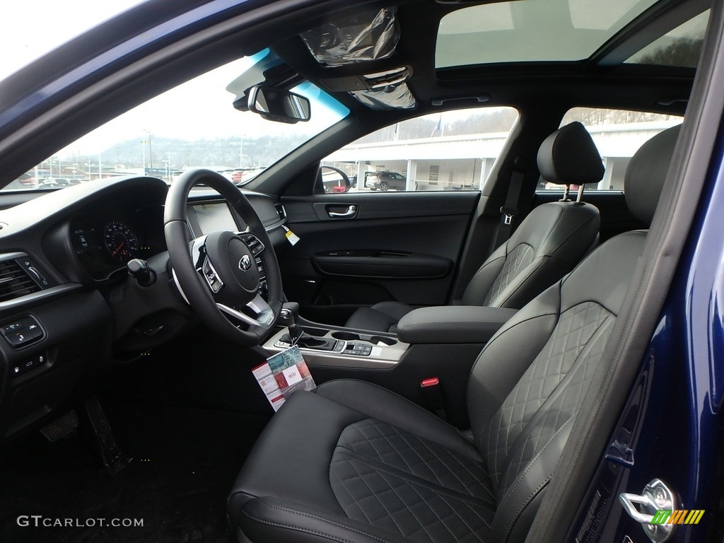 Black Interior 2019 Kia Optima SX Photo #132282655