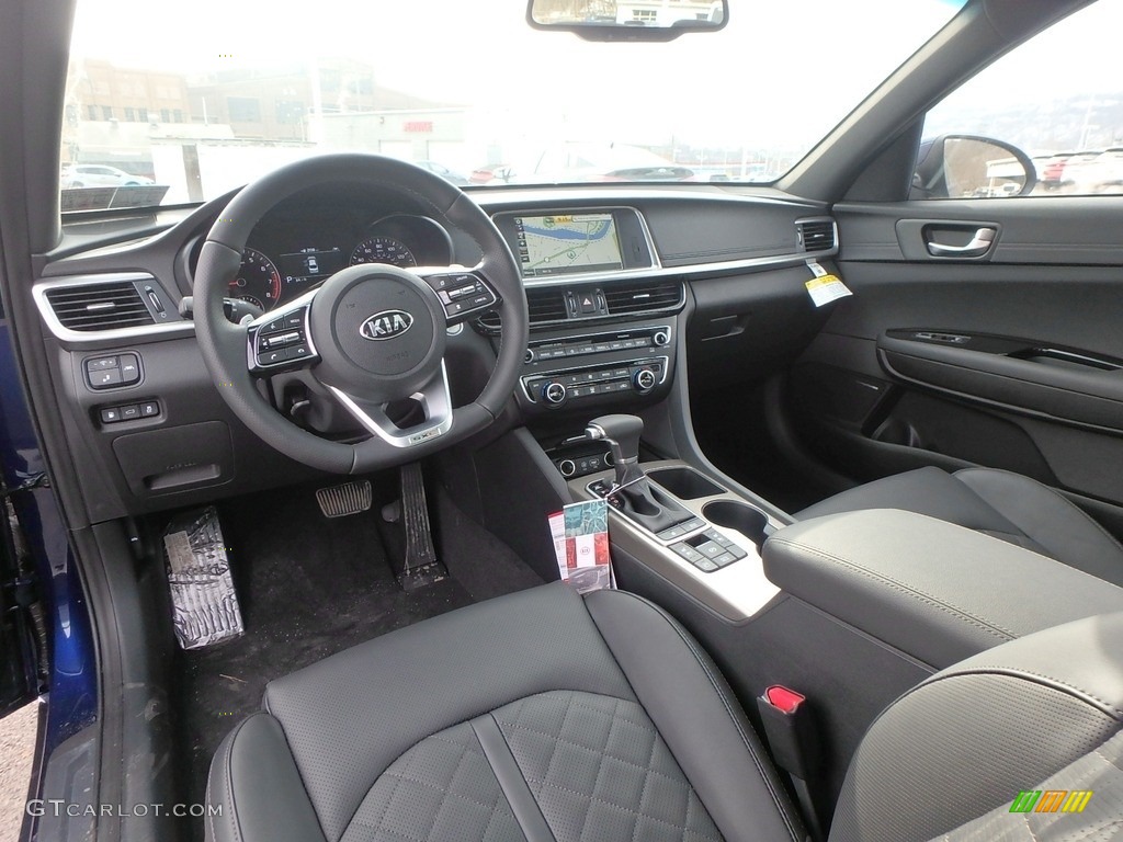 Black Interior 2019 Kia Optima SX Photo #132282672