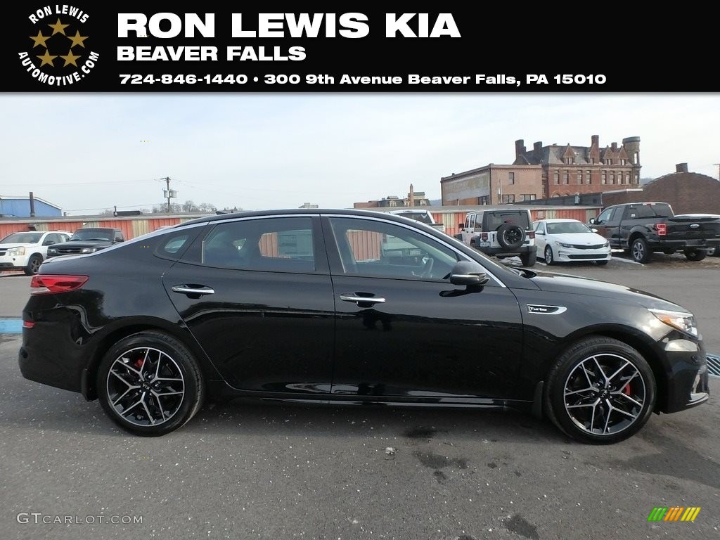 2019 Optima SX - Ebony Black / Black photo #1