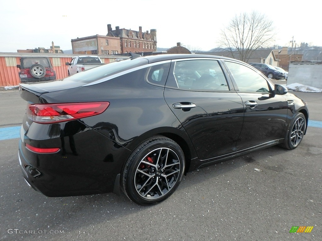 2019 Optima SX - Ebony Black / Black photo #2