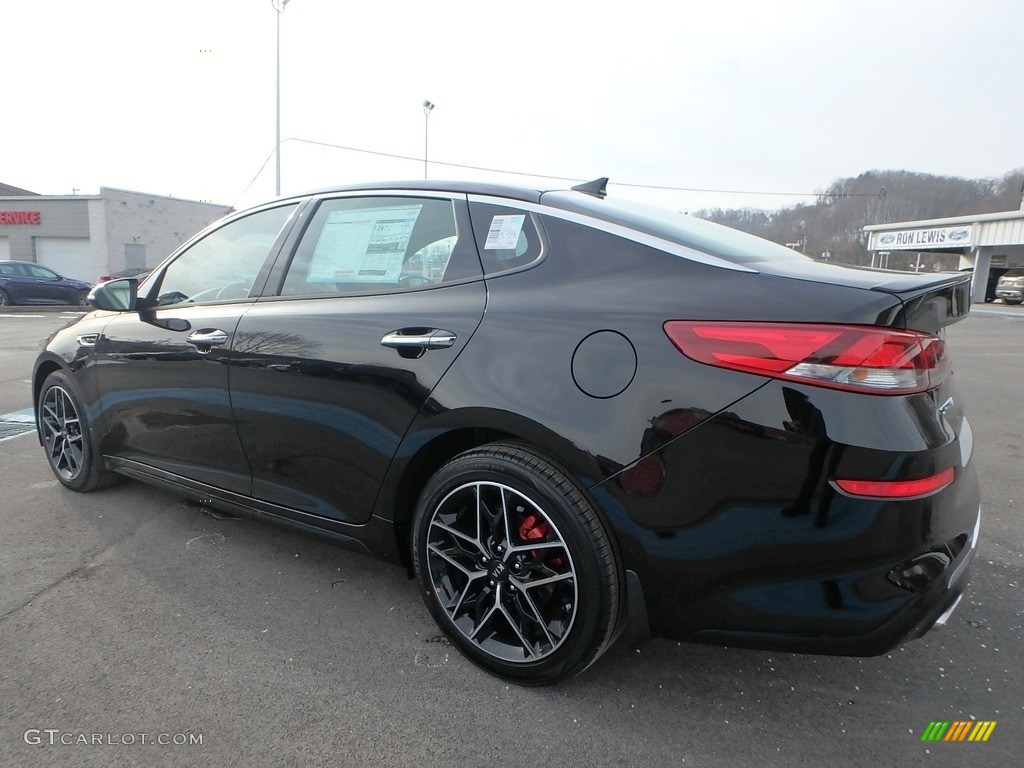 2019 Optima SX - Ebony Black / Black photo #4