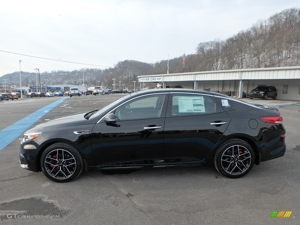 Ebony Black 2019 Kia Optima SX Exterior Photo #132283108