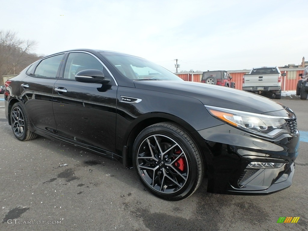 Ebony Black 2019 Kia Optima SX Exterior Photo #132283135