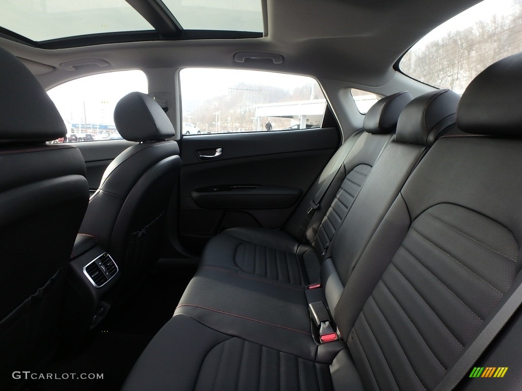 Black Interior 2019 Kia Optima SX Photo #132283159