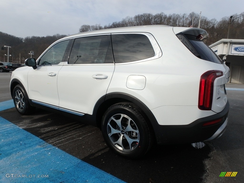 2020 Telluride EX AWD - Snow White Pearl / Gray photo #5