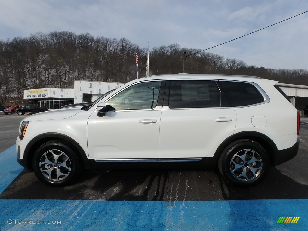 2020 Telluride EX AWD - Snow White Pearl / Gray photo #6