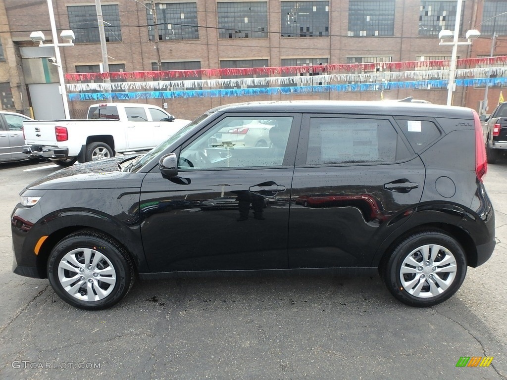Cherry Black 2020 Kia Soul LX Exterior Photo #132283447