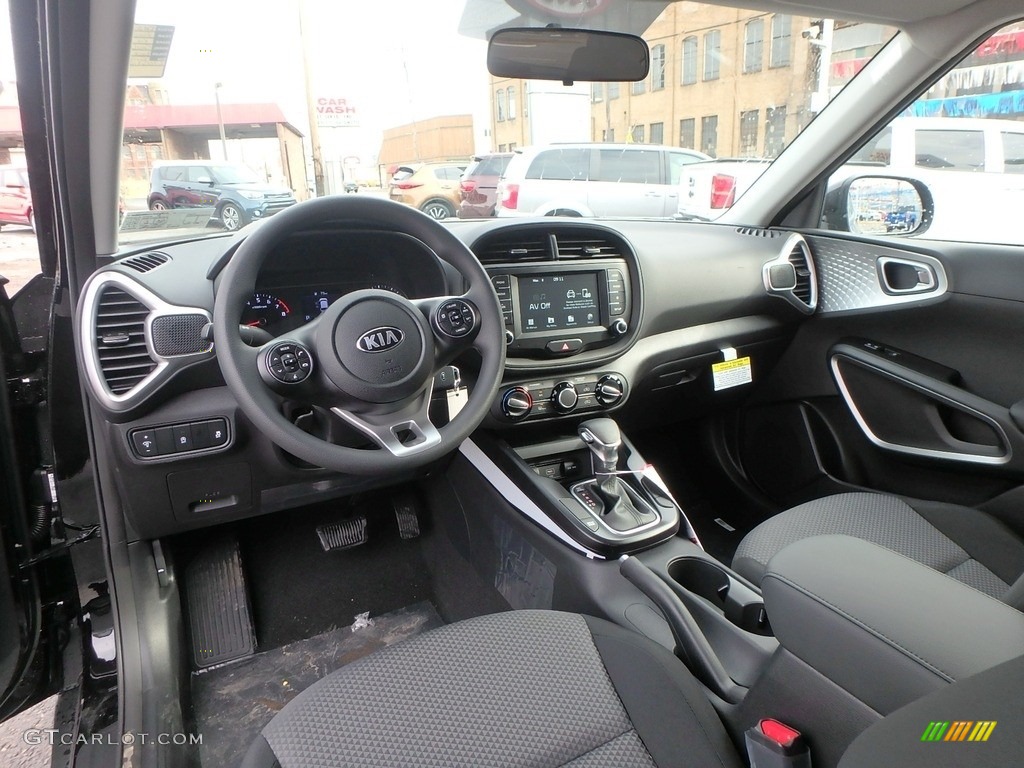 Black Interior 2020 Kia Soul LX Photo #132283507