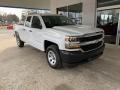 Summit White 2019 Chevrolet Silverado LD WT Double Cab
