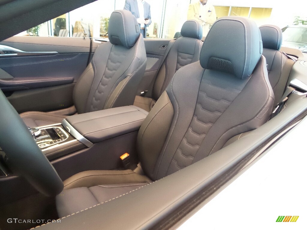 2019 BMW 8 Series 850i xDrive Convertible Front Seat Photo #132284105