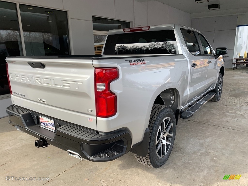 2019 Silverado 1500 LT Z71 Trail Boss Crew Cab 4WD - Silver Ice Metallic / Jet Black photo #6