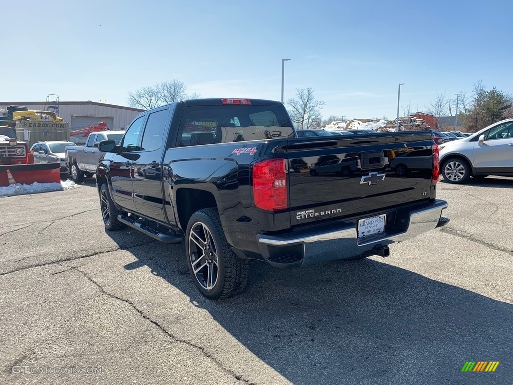 2017 Silverado 1500 LT Crew Cab 4x4 - Black / Jet Black photo #3