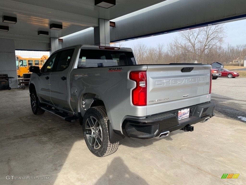 2019 Silverado 1500 LT Z71 Trail Boss Crew Cab 4WD - Silver Ice Metallic / Jet Black photo #14