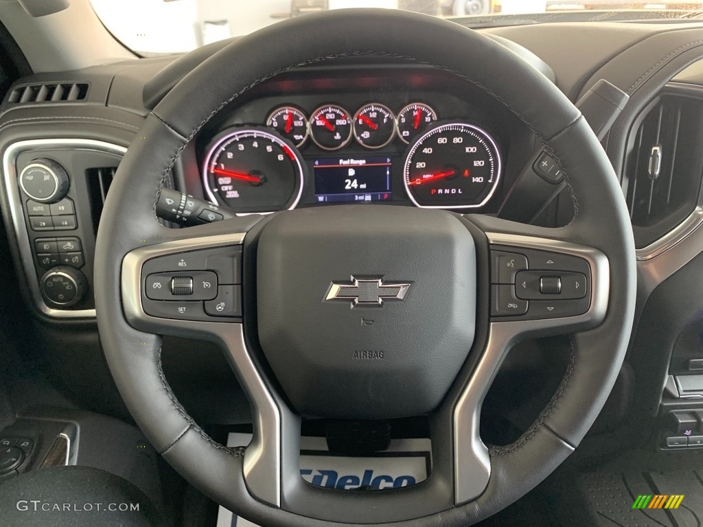 2019 Silverado 1500 LT Z71 Trail Boss Crew Cab 4WD - Silver Ice Metallic / Jet Black photo #30