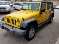 2009 Detonator Yellow Jeep Wrangler Unlimited X 4x4  photo #6