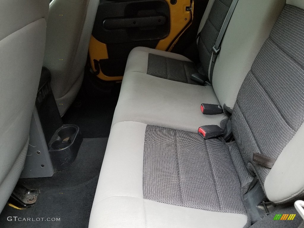 2009 Wrangler Unlimited X 4x4 - Detonator Yellow / Dark Slate Gray/Medium Slate Gray photo #12