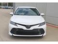 2018 Super White Toyota Camry LE  photo #3