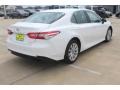 2018 Super White Toyota Camry LE  photo #8