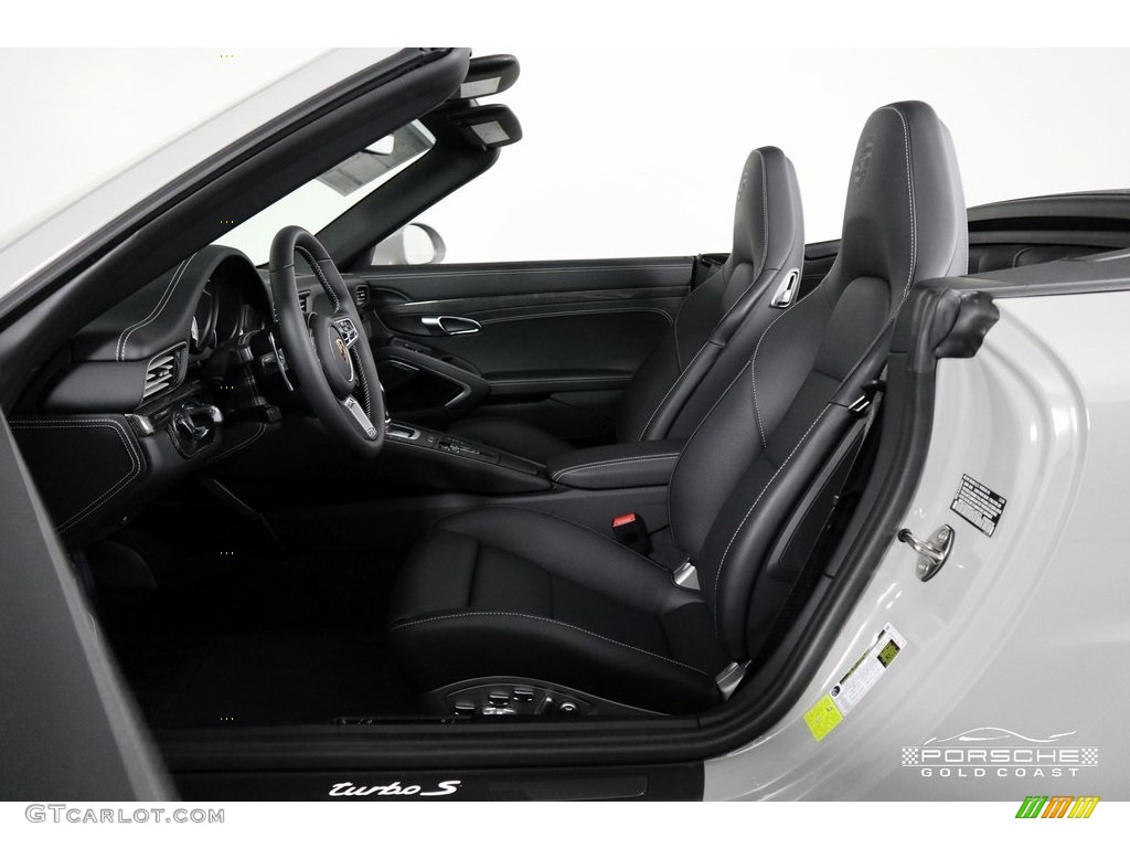 2019 911 Turbo S Cabriolet - Chalk / Black photo #10