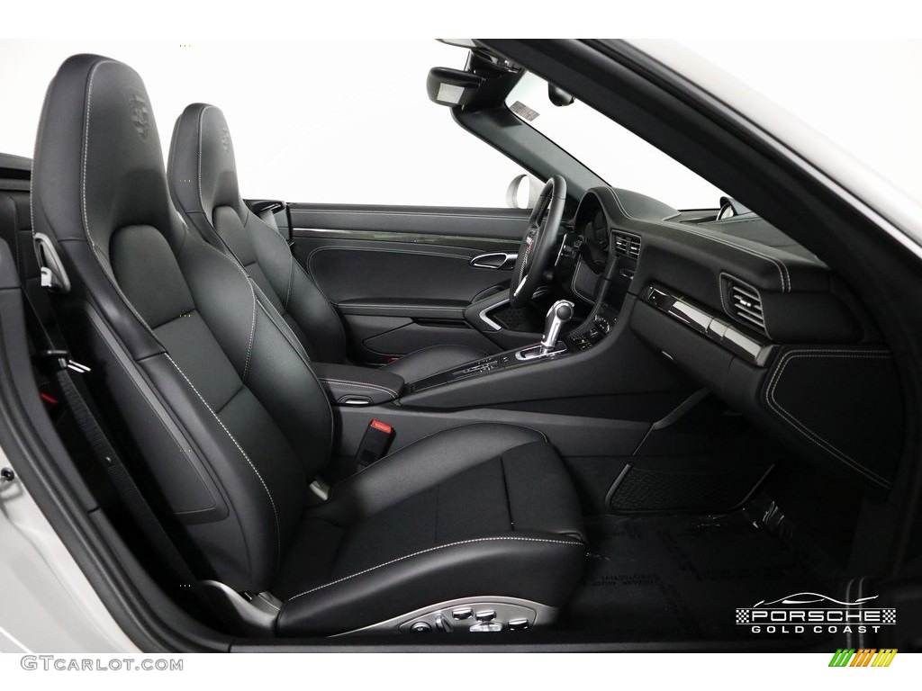 2019 911 Turbo S Cabriolet - Chalk / Black photo #21