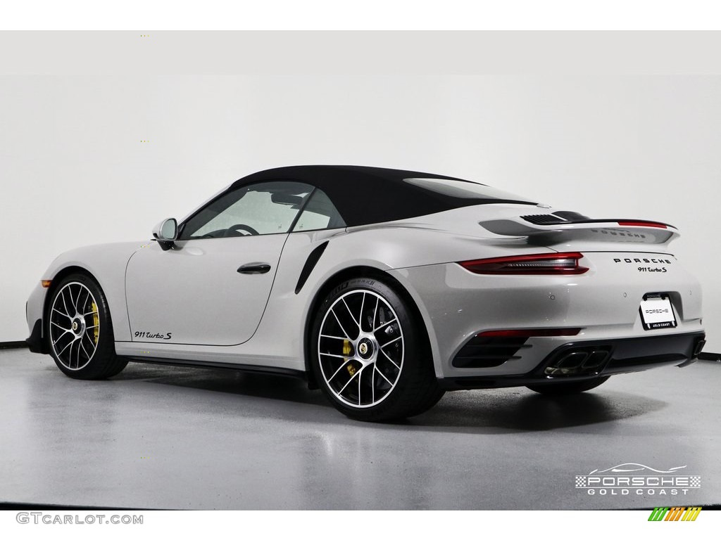 2019 911 Turbo S Cabriolet - Chalk / Black photo #26