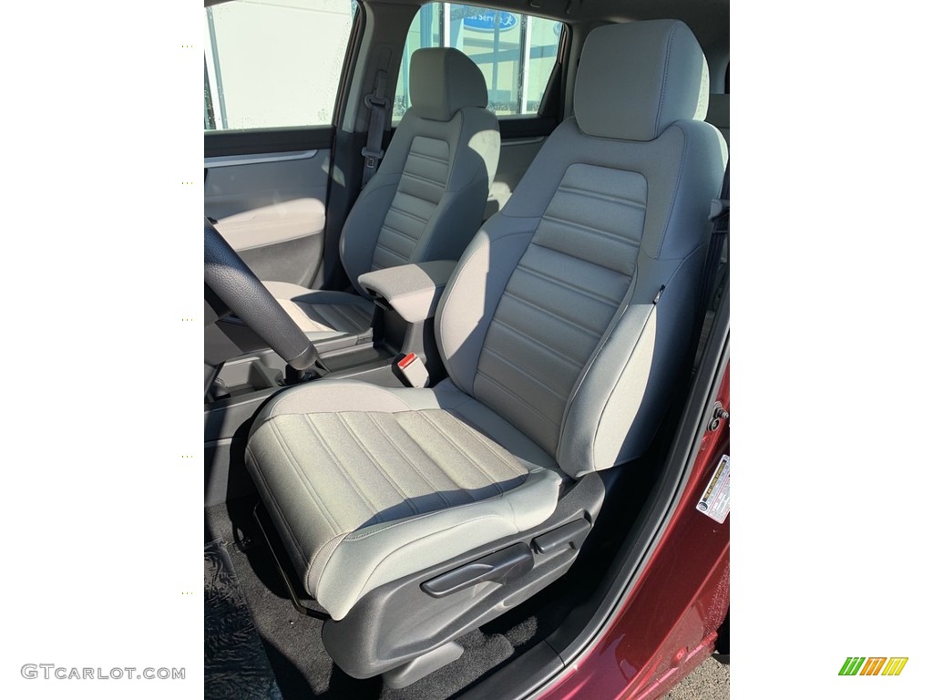 2019 CR-V LX AWD - Basque Red Pearl II / Gray photo #12