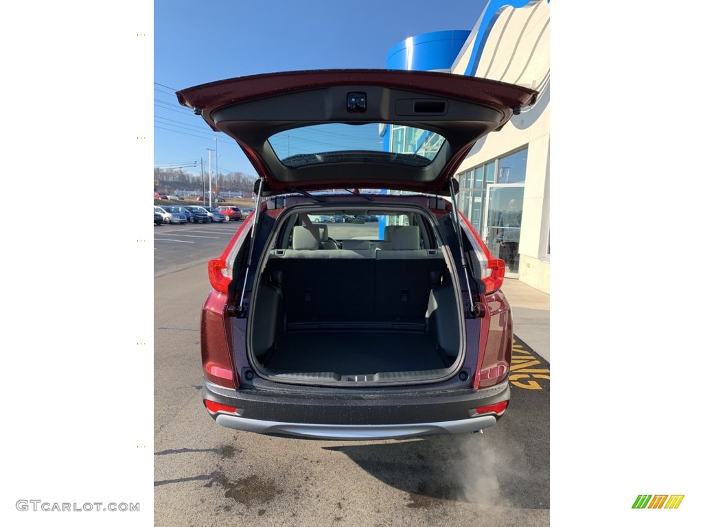 2019 CR-V LX AWD - Basque Red Pearl II / Gray photo #20