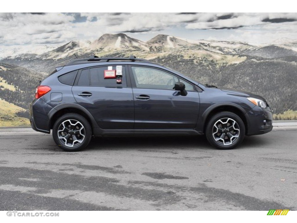 2015 XV Crosstrek 2.0i Premium - Dark Gray Metallic / Black photo #2